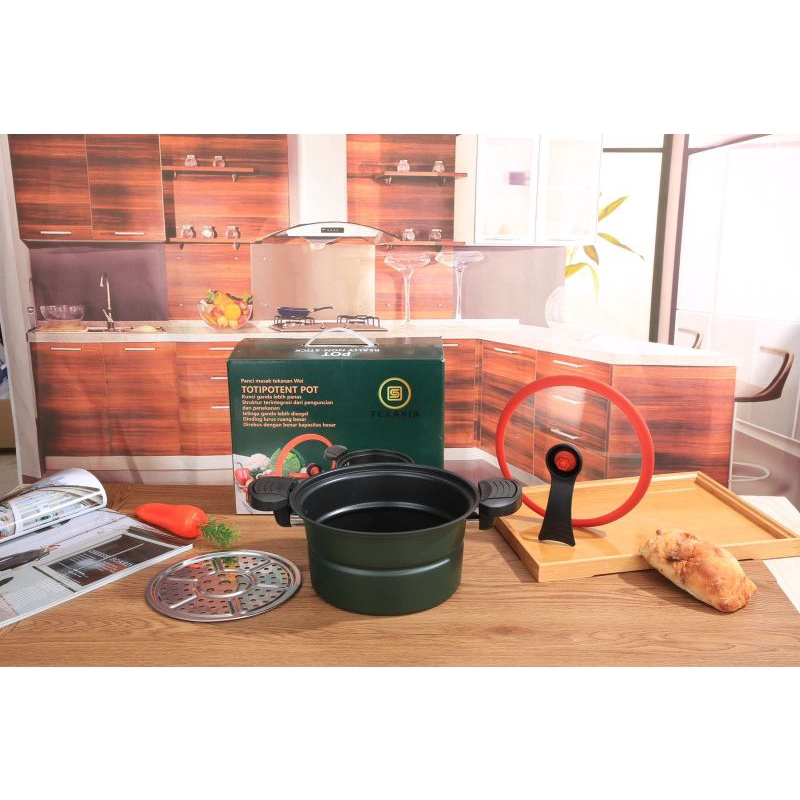 Panci Presto steamer Texania ukuran 3.5 liter