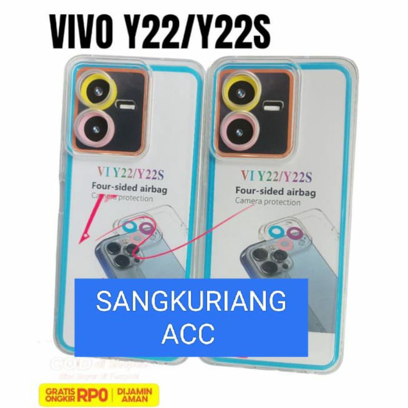 Softcase Slicon Bening Transparan VIVO Y22/Y22S