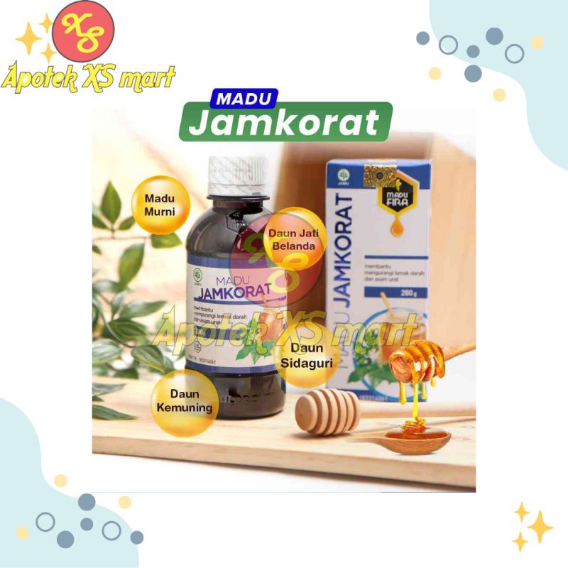 MADU JAMKORAT - OBAT KOLESTEROL N ASAM URAT, MADU ASAM URAT KOLESTEROL