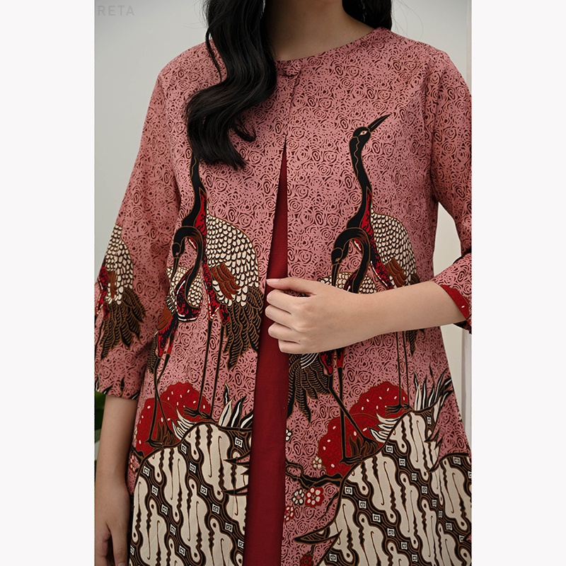 Dress Batik Wanita / Batik Wanita / Batik Modern / Batik Couple / Kebaya / Reta Dress