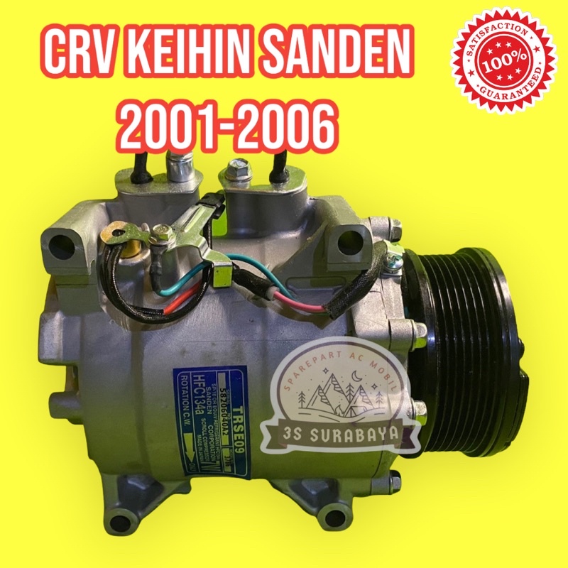 Kompresor Crv Gen 2 Keihin Ac Mobil 2001-2006