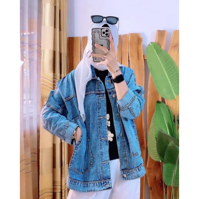 Summer Jacket Jeans wanita jacket wanita jacket jumbo jacket jeans wash outer wanita jacket import