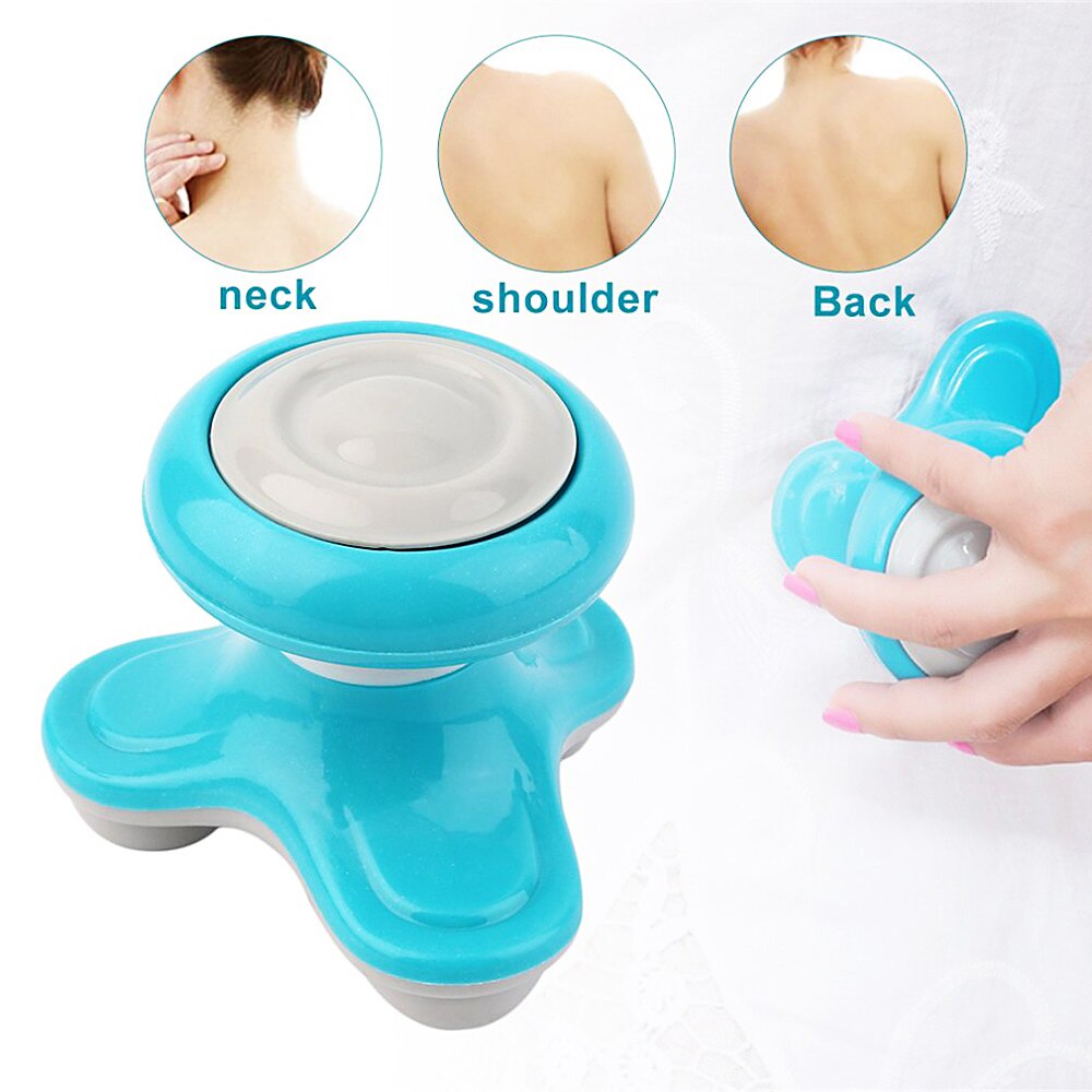 CLAUREIN Mimo Mini Massager Alat Pijat USB Portable Elektrik Getar Multifungsi Kaki Leher Punggung Bahu Kepala