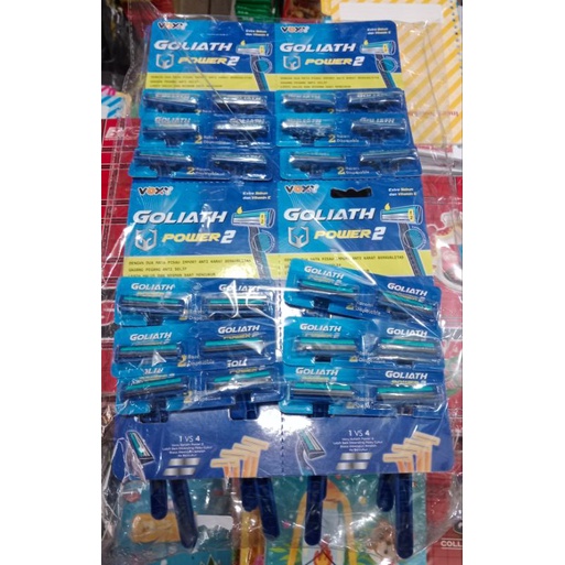 24 pcs.... alat cukur kumis