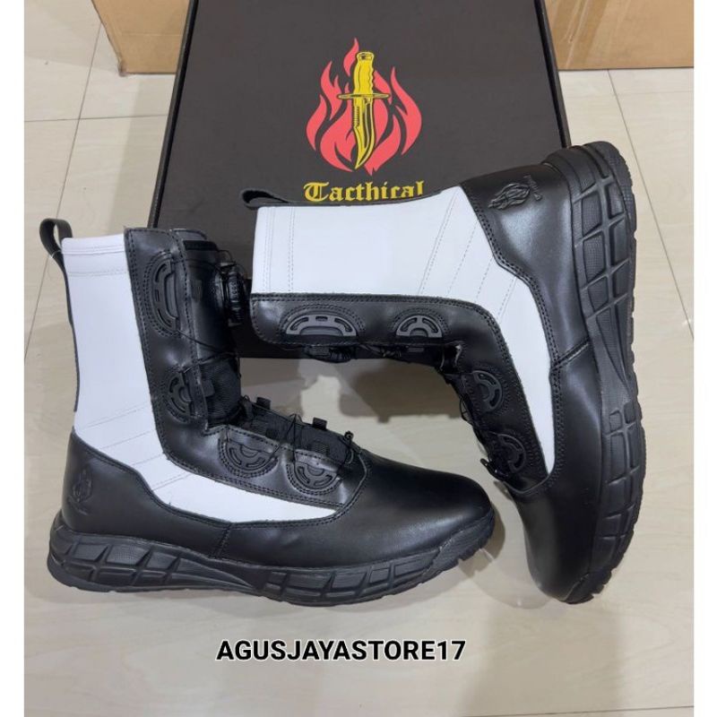 BER GRANSI TERMURAH SEPATU PDL PROVOS TACTICAL ORI TALI PUTAR KULIT ASLI