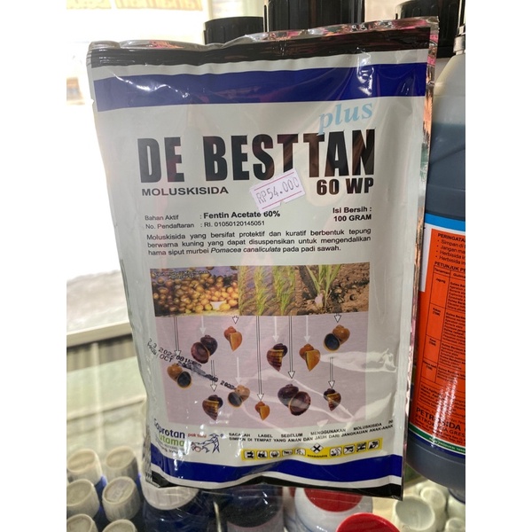 DE BESTTAN 60 wp moluskisida 100 gram debestan de bestan racun keong