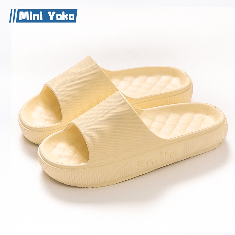 Mini Yoko Sandal jelly wanita Korean Import Soft Slipper Anti Slip Elastic Empuk PVC 2022 Terbaru Sendal Wanita Sandal Slop Kamar murah