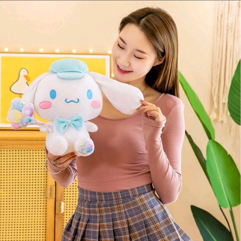 Mainan Anak Terbaru Boneka cinnamoroll Ballon Main anak terbaru Boneka cinnamoroll 30cm Hadiah Untuk Pacar