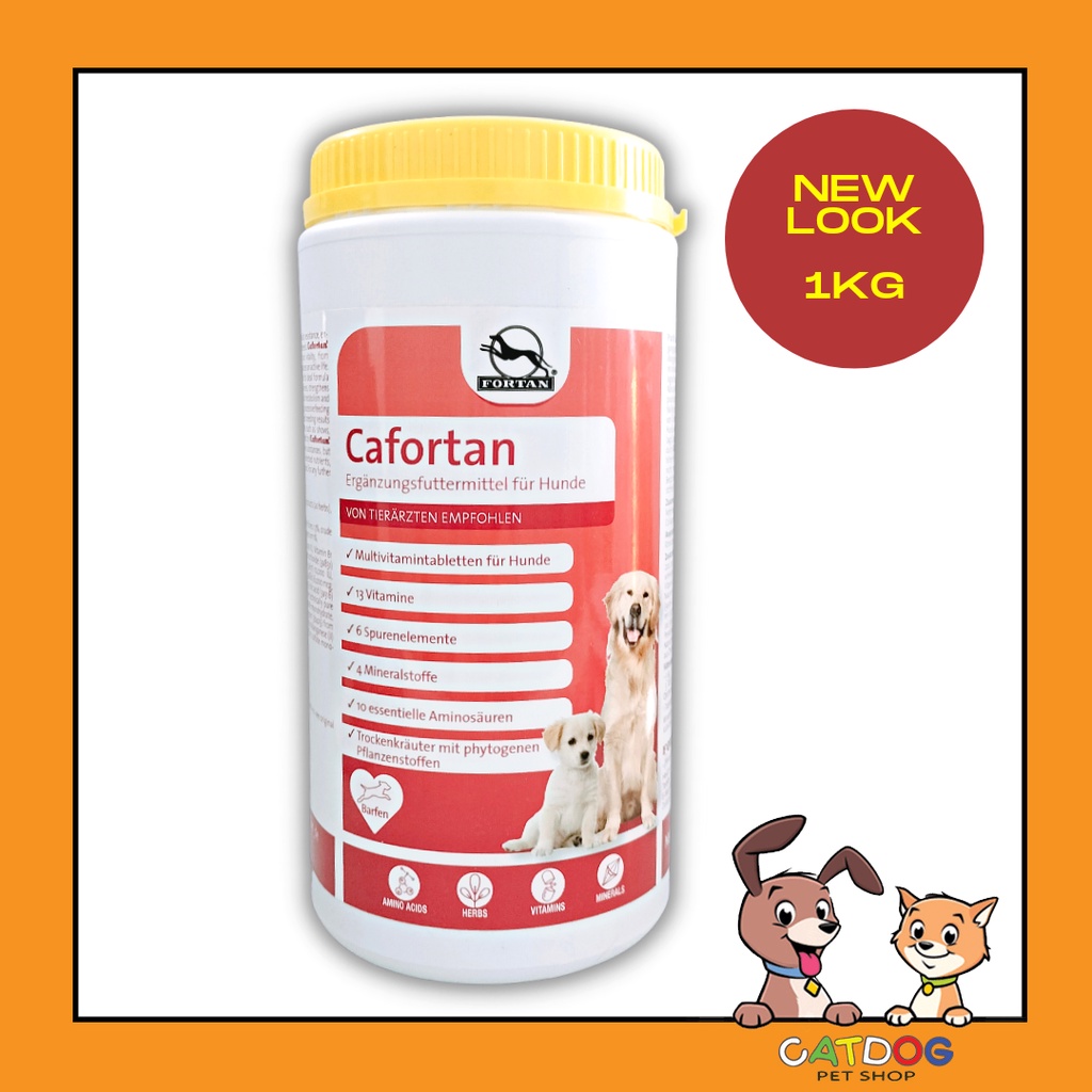 Fortan Cafortan 1000gr Multivitamin Anjing