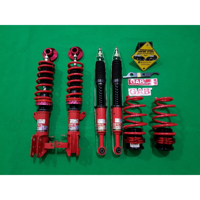 Coilover Shock Absorber GAB Honda Jazz GD3 Idsi Vtec