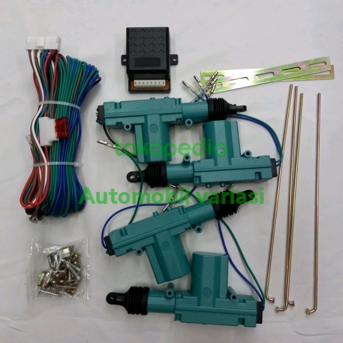 CENTRAL LOCK MOBIL 4 PINTU MERK PANTHER