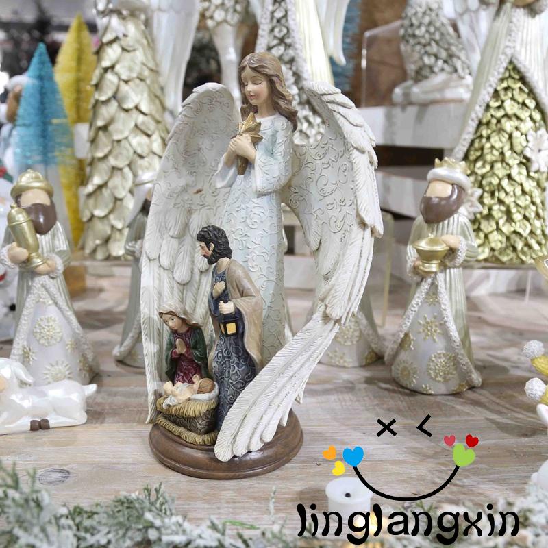 Llx-hiasan Patung Resin Taman Ornamen Kerajinan Seni Untuk Halaman Rumput