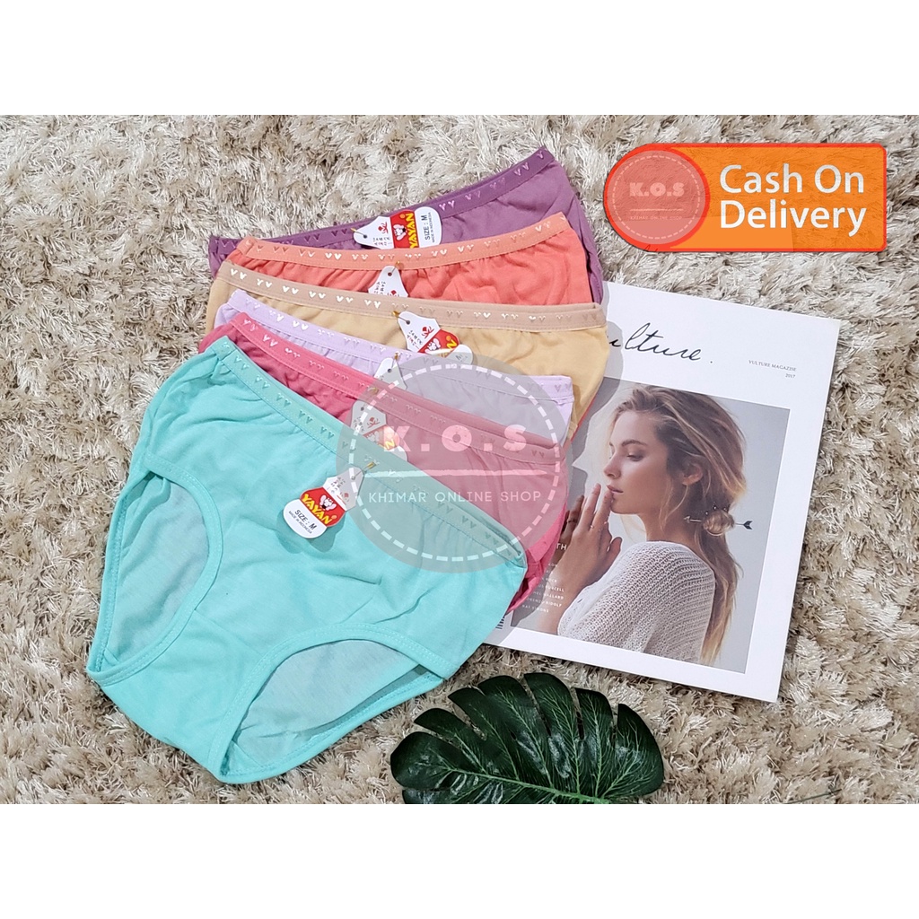 celana dalam wanita cd undies perempuan katun polos ukuran lengkap m,l,xl,3l,4l