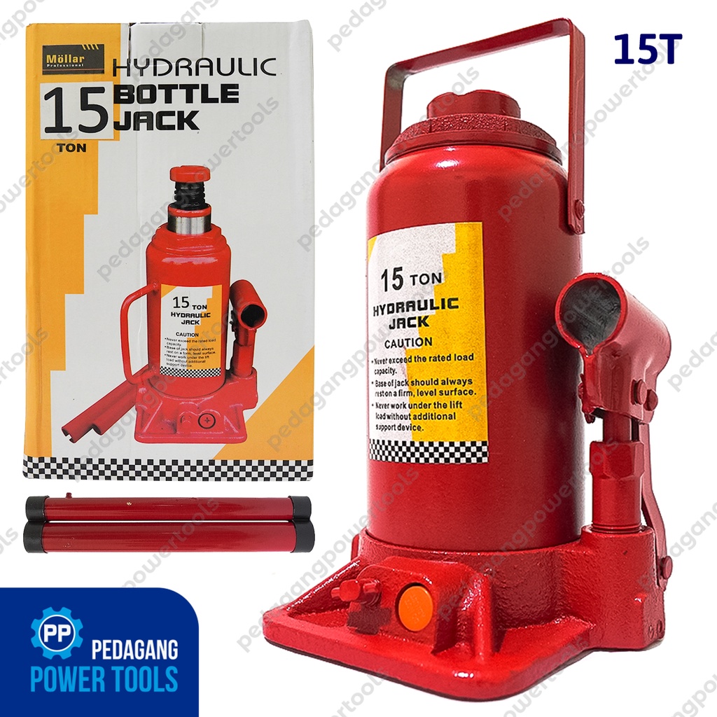 MOLLAR DONGKRAK BOTOL 15 TON MOBIL TRUK HIDROLIK HYDRAULIC BOTTLE JACK