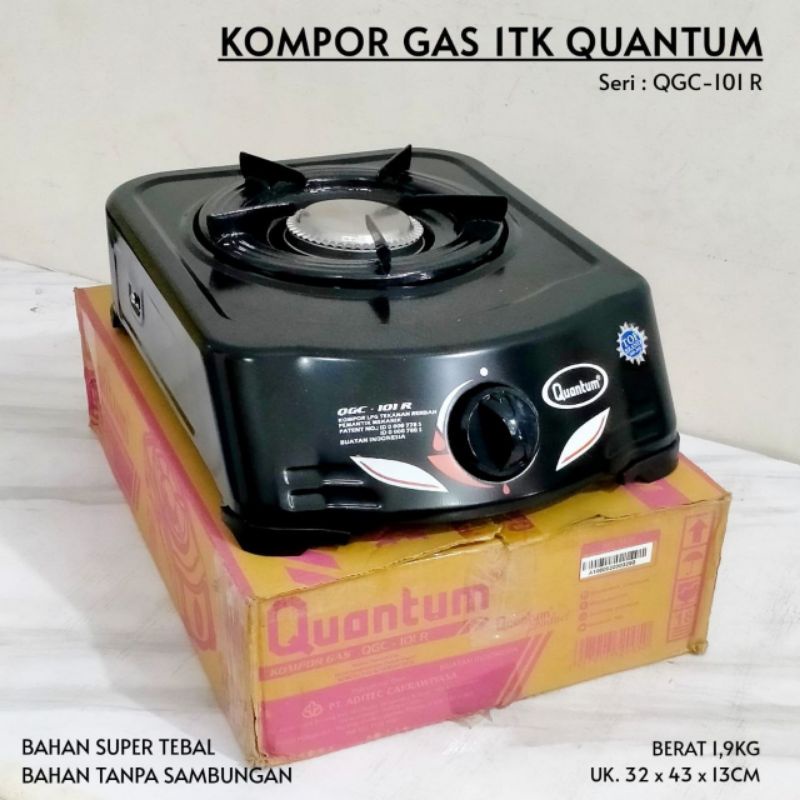 Kompor gas quantum 1 tungku