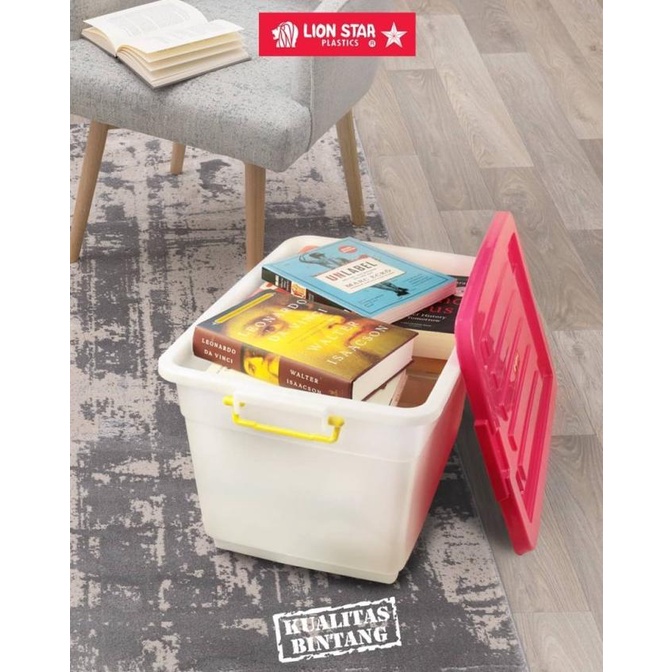 BOX CONTAINER PENYIMPANAN SERBAGUNA BESAR 100LTR LION STAR WAGON VC-20