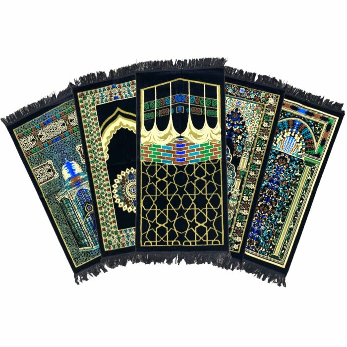 Sajadah sajadah turki bahan bludru ukutan midi(H8H1) Sajadah Turki Tebal Sajadah Wangi Premium Sajad