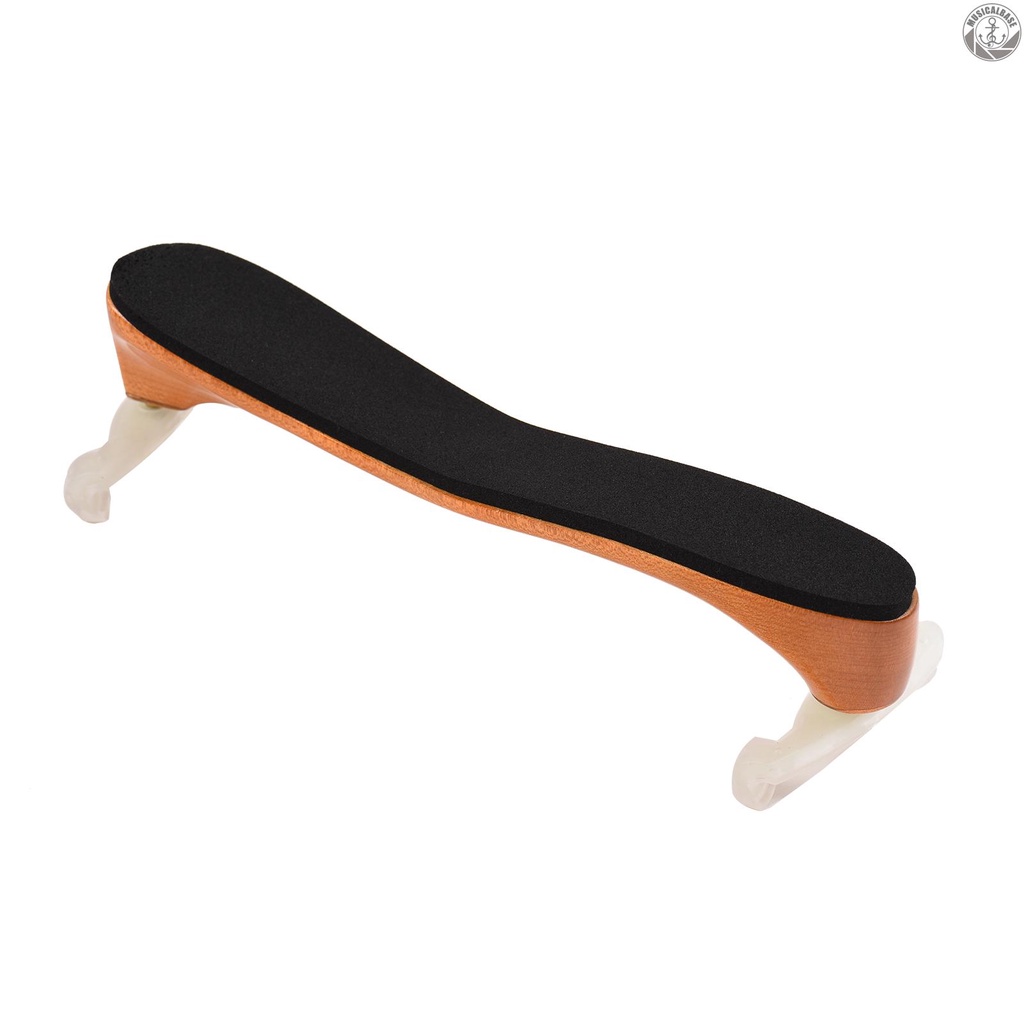 [In Stock] Violin Shoulder Rest Bagian Biola Kayu Maple Untuk Biola 3per4 Dan 4per4 Dengan Kaki Dapat Disesuaikan Tinggi