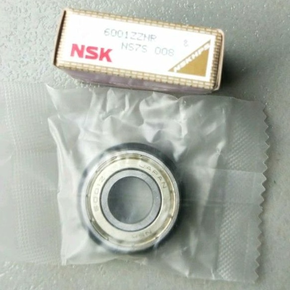 Bearing 6001ZZNR NSK Japan 6001 ZZ NR Mesin Fotocopy
