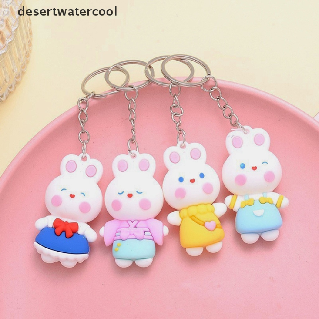 Deid 1Pc 2023tahun Baru Kelinci Gantungan Kunci Kartun Seragam Sekolah Kelinci Gantungan Kunci Mobil Gantungan Kunci Cincin Siswa Tas Liontin Martijn