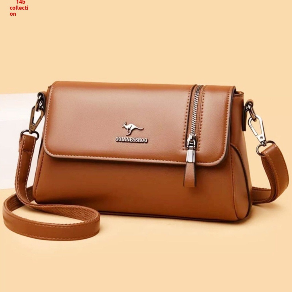 TAS SELEMPANG WANITA PREMIUM IMPORT KULIT COKLAT BATAM BRANDED FASHION KOREA MURAH/TAS SELEMPANG WANITA PREMIUM IMPORT KULIT COKLAT HILLMONT TA383B7 BATAM BRANDED FASHION KOREA MURAH 4.7 3,1RB Penilaian 7RB Terjual