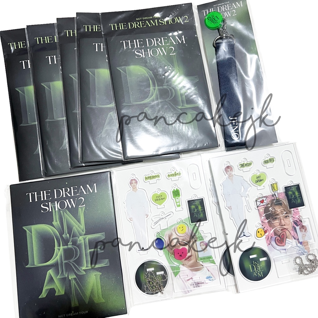 [ pelunasan / ready ] nct dream the dream show 2 tds2 in a dream md name tag fortune scratch [ jeno 