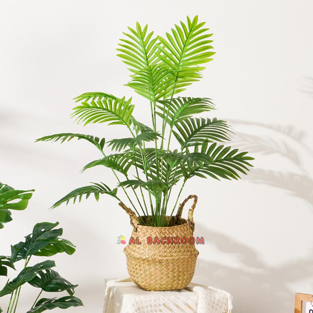 TANAMAN ARTIFICIAL PALM MB D24 DAN D18 B8114 BUNGA PLASTIK DEKORASI HIASAN RUMAH