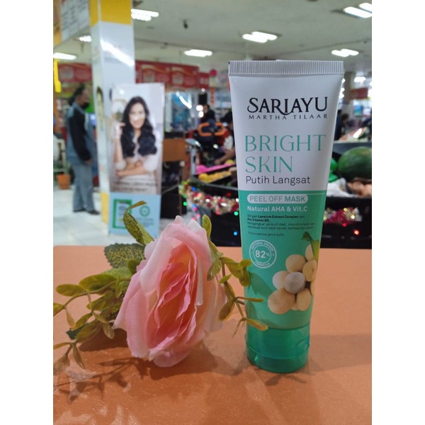 SARIAYU PEEL OFF MASK,, MASKER GEL PENCERAH WAJAH