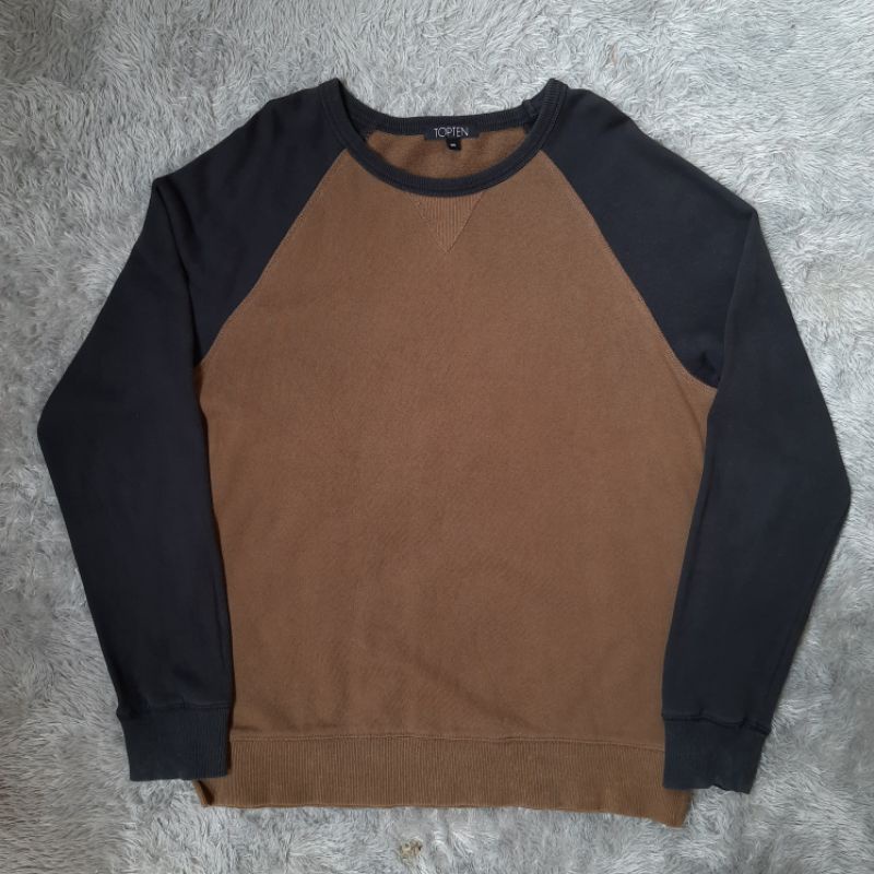 Crewneck/Sweater Top Ten Vintage Second Original (Thrift/Preloved/Bekas)