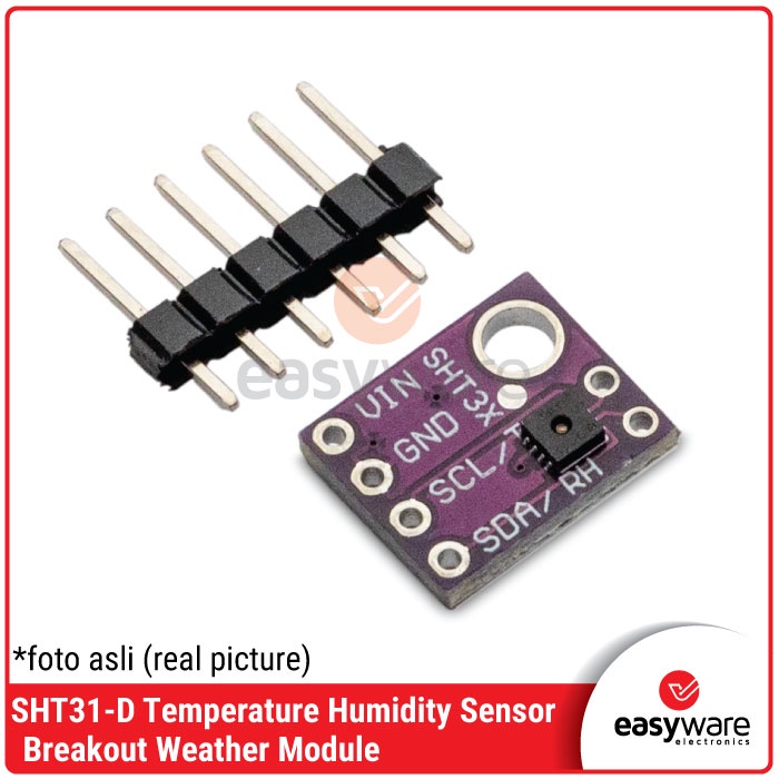 SHT31-D SHT31 Temperature Humidity Sensor Breakout Weather Module