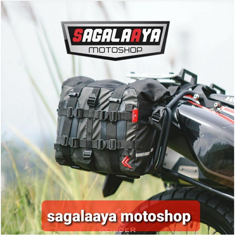 sidebag kanider tas touring adventure side bag motor cb150x crf 250 versys 250 650 royal enfield klx