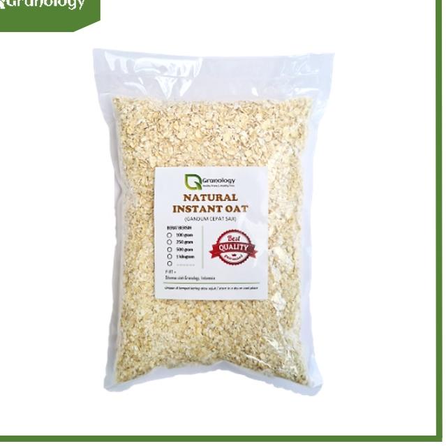 

❤[PROMO ⚡ALE!!!]❤ Instant Oat / Quick Oat / Oat Cepat Saji (1 kilogram) by Granology