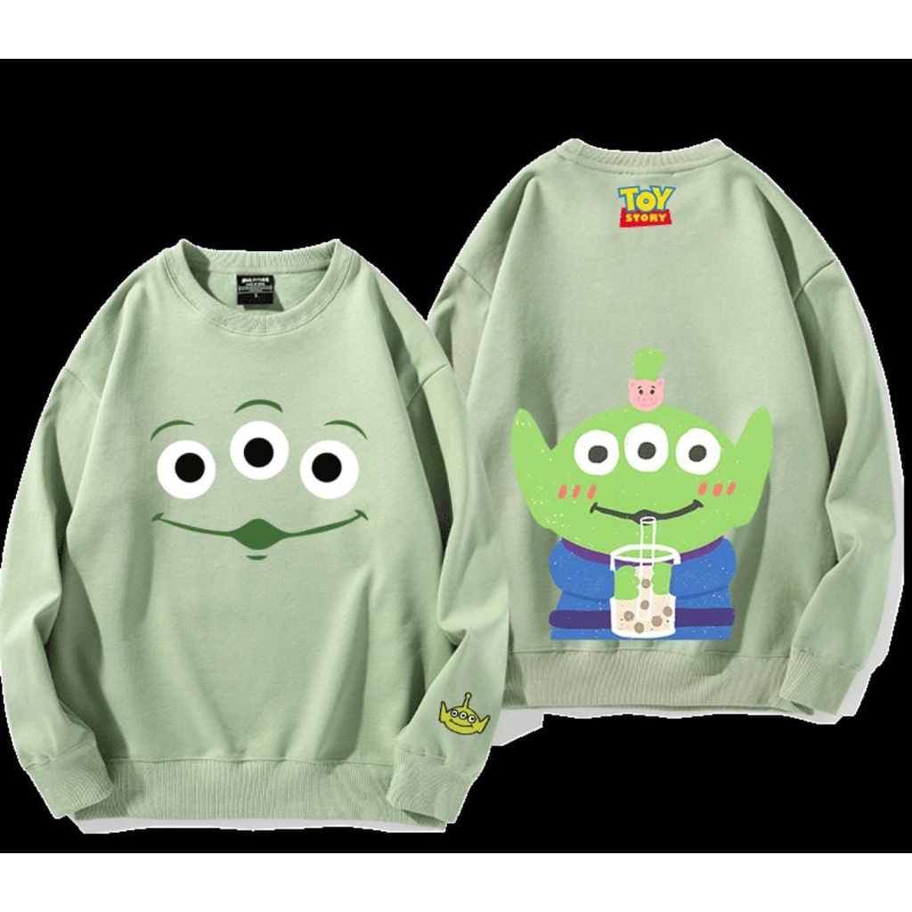 I LOVE ALIEN BOBA SWEATER UNIK  CARTOON TOY (V1)