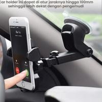 universal windshield mountable car phone holder