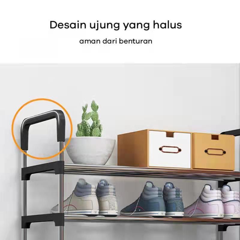 Rak Sepatu 5 susun / Rak Sepatu Portable