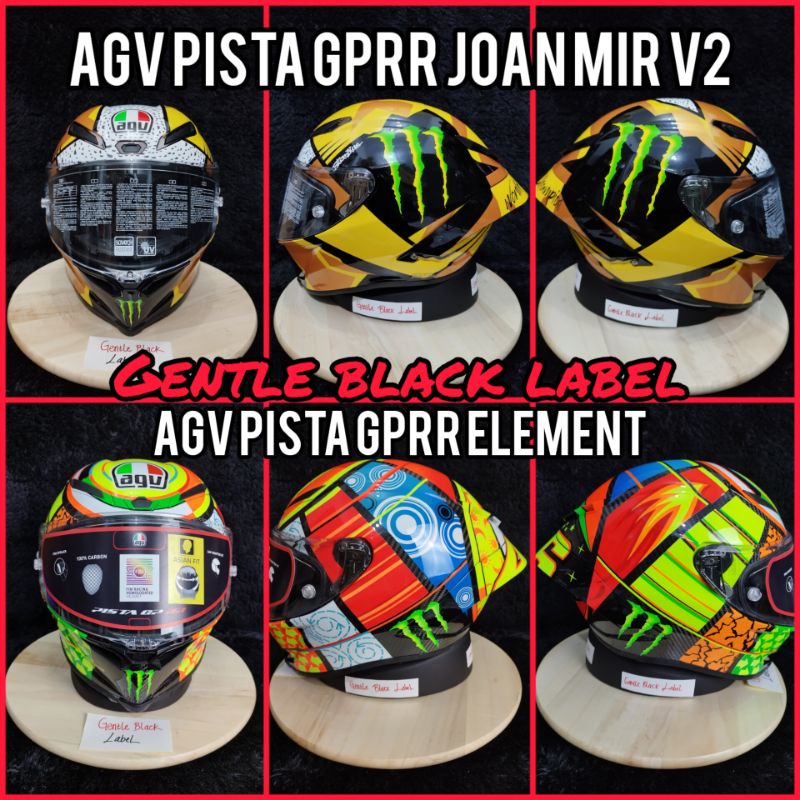 CLONE 1:1 pista clone gpr gprr joan mir element bahan carbon kevlar