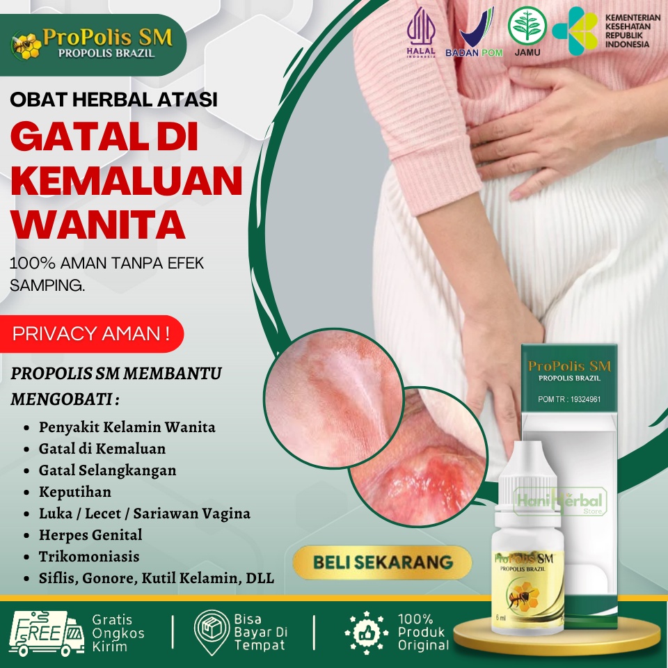 Obat Untuk Menghilangkan Gatal di Miss V 100% Alami, Obat Miss V Lecet dan Perih, Obat Gatal Untuk V