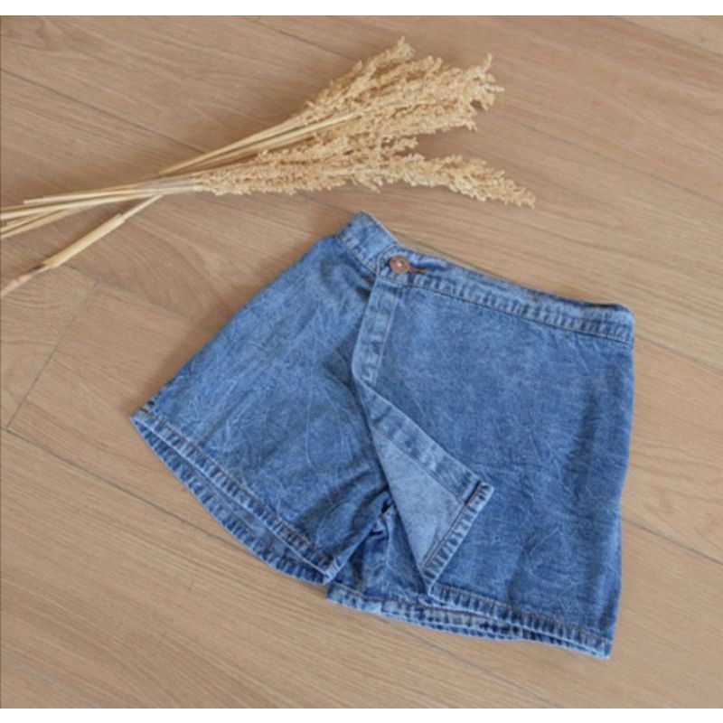 ROCELA ROK CELANA JEANS ANAK PEREMPUAN USIA 1 - 6 TAHUN ROK DENIM ANAK TERBARU