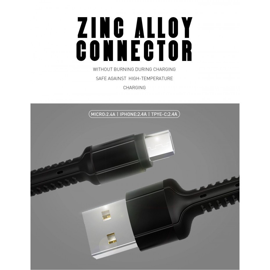 LDNIO LS64-5A - USB to Type-C Data Sync and 5A Fast Charge Cable - 2M