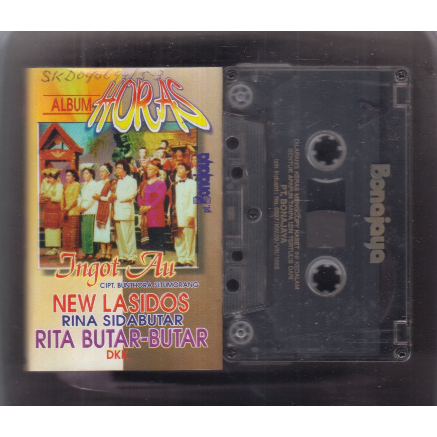 KASET ALBUM HORAS NEW LASIDOS RINA SIDABUTAR RITA BUTAR-BUTAR DKK