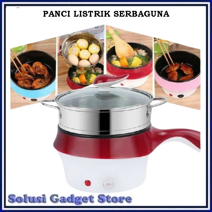 panci listrik Panci Listrik Serbaguna Multifungsi Panci Elektrik(J5U2) Panci Listrik serbaguna Panci