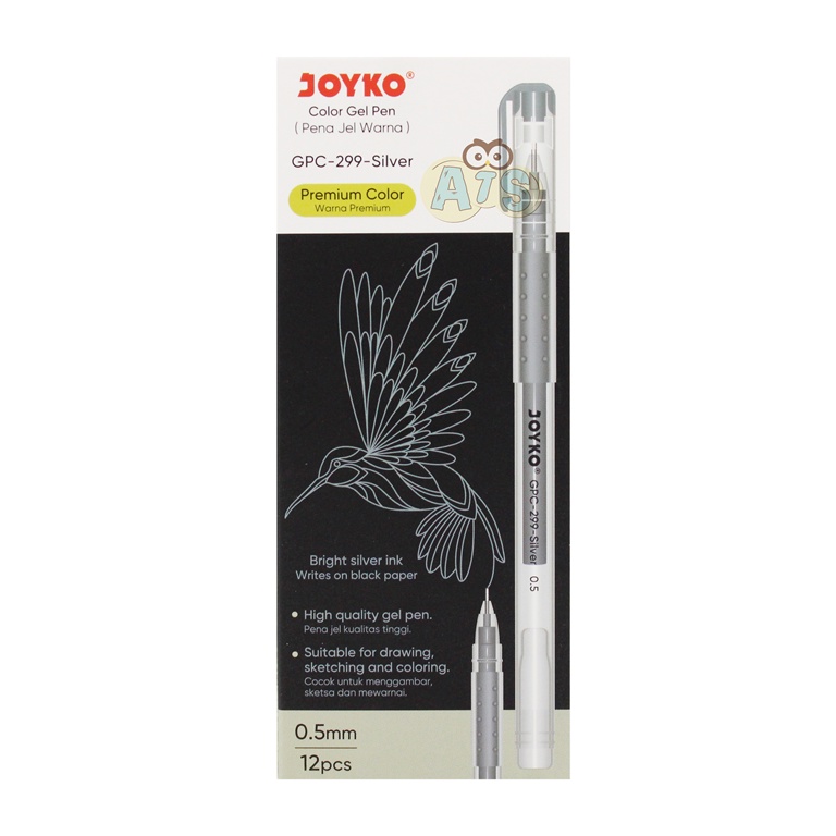 

Pulpen Gel Silver JOYKO GPC-299