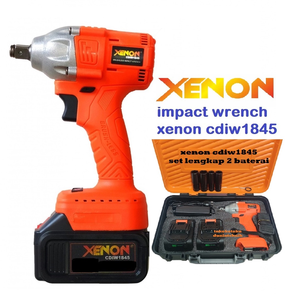 XENON CDIW1845 Cordless Impact Wrench Brushless 300 Nm / JLD 48s