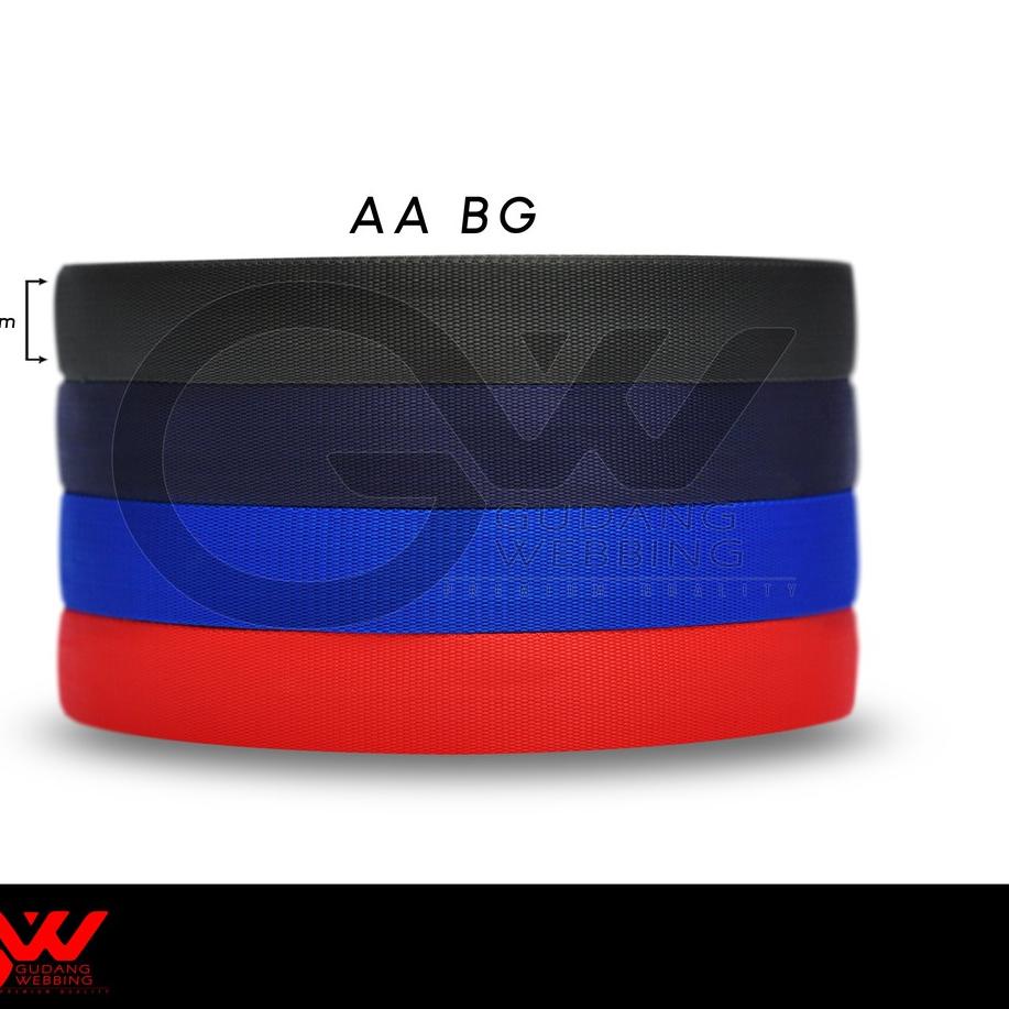 

✓ Tali Webbing Tebal BG 3,8 cm Kekinian!!
