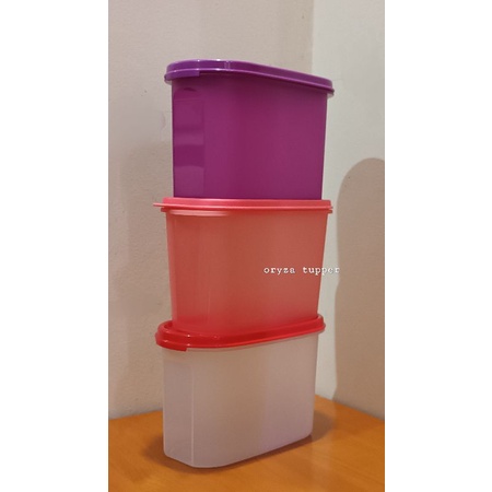 Tempat Penyimpanan Makanan Kering Tupperware MM/SS Oval 1.1L