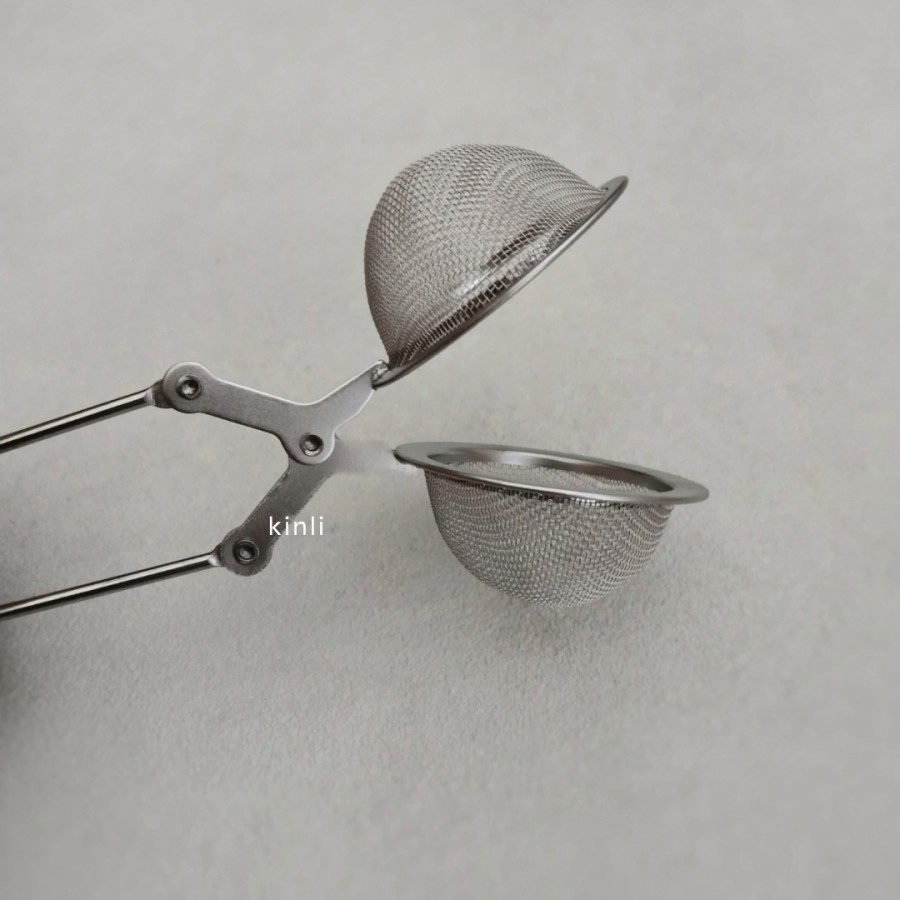 tea ball strainer infuser stainless steel saringan teh