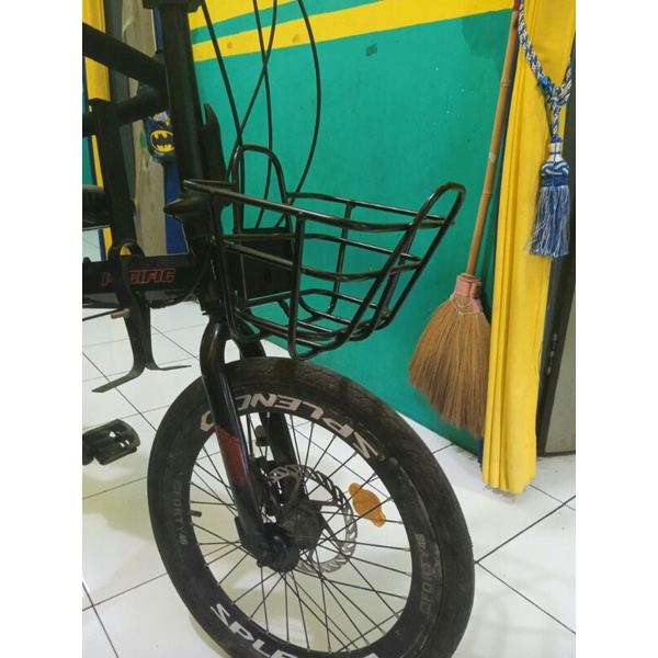 Front Rack Depan Keranjang Sepeda Lipat FrontBlock