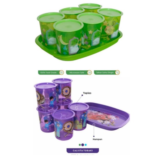 Toples Tobaki Set Nampan