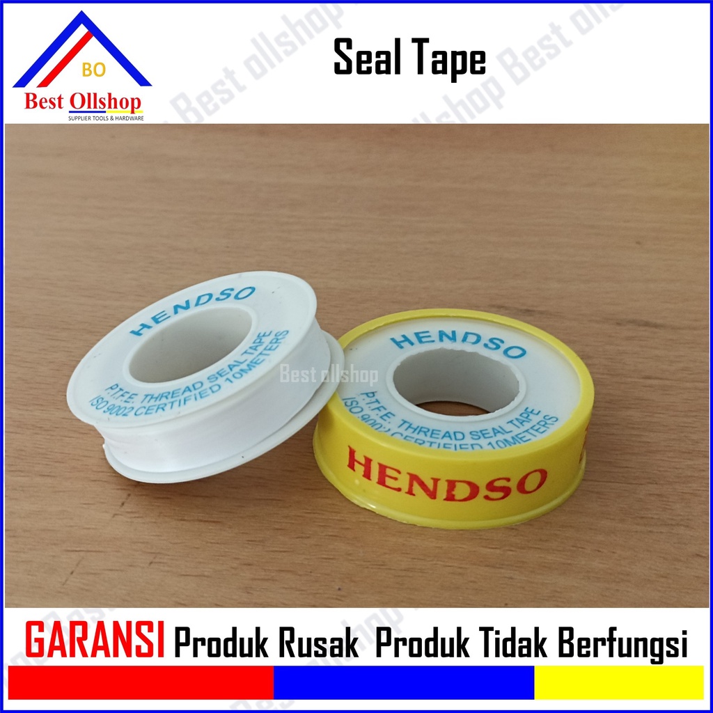 Seal tape 1/2 Inch dan 3/4 Inch / Isolasi Kran Air