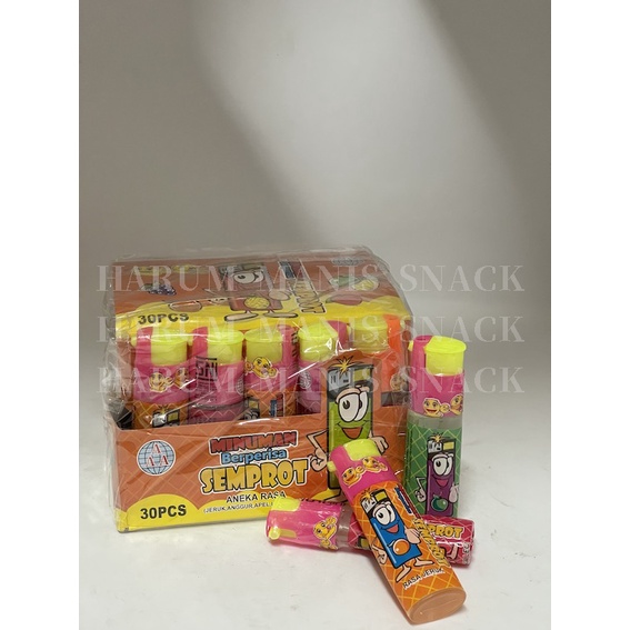 Minuman Berperisa Permen Semprot Spray Mancis isi 30 pcs